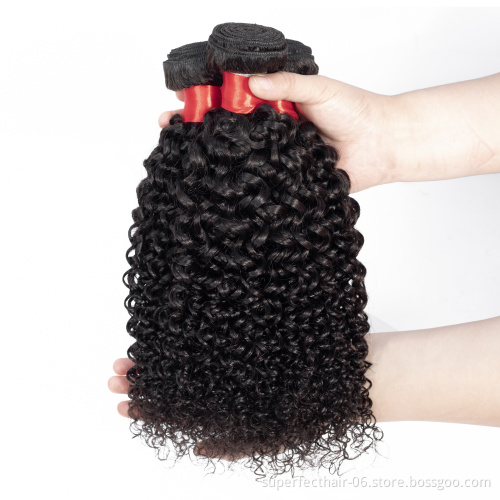 Curly bundle Hot sale 100% human hair with cheap remy brazilian hair kinky curly bundles